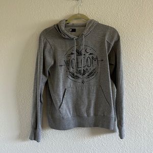 Volcom gray hoodie